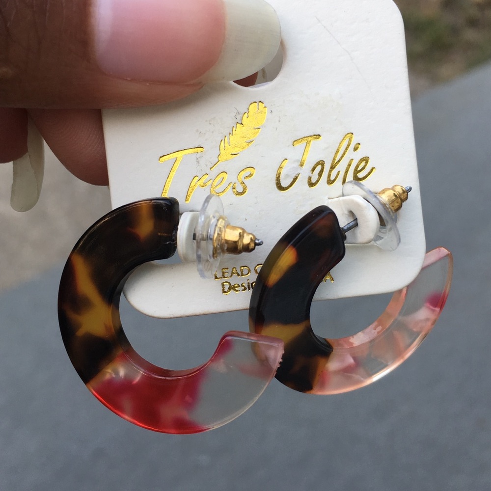 Two-Tone Resin Hoops